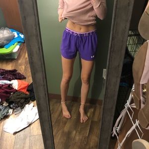 Purple shorts